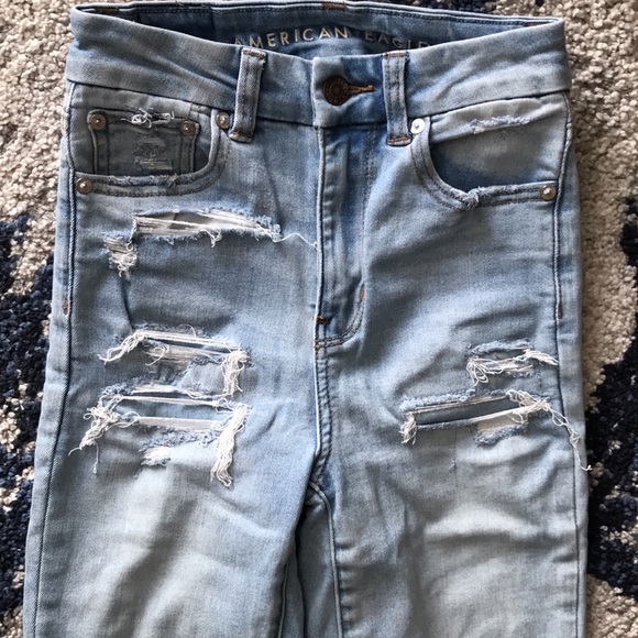 American eagle high rise curvy light jegging - Picture 3 of 4